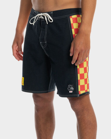 BLACK MENS CLOTHING QUIKSILVER BOARDSHORTS - EQYBS04753-KVJ7