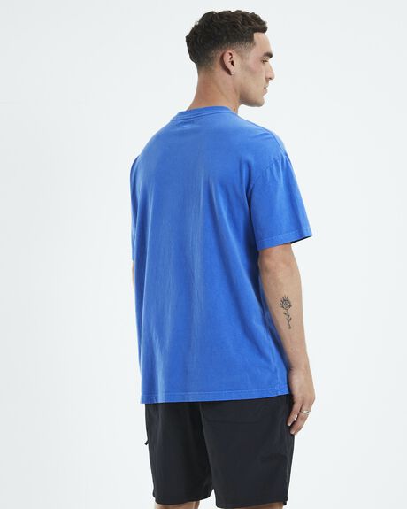 BLUE MENS CLOTHING SPENCER PROJECT GRAPHIC TEES - 52209400026