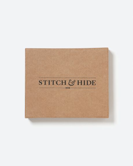 BROWN MENS ACCESSORIES STITCH AND HIDE WALLETS - SHH_GEORGE_BRN