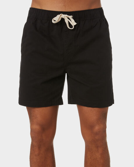 BLACK MENS CLOTHING SWELL SHORTS - S5221240BLK