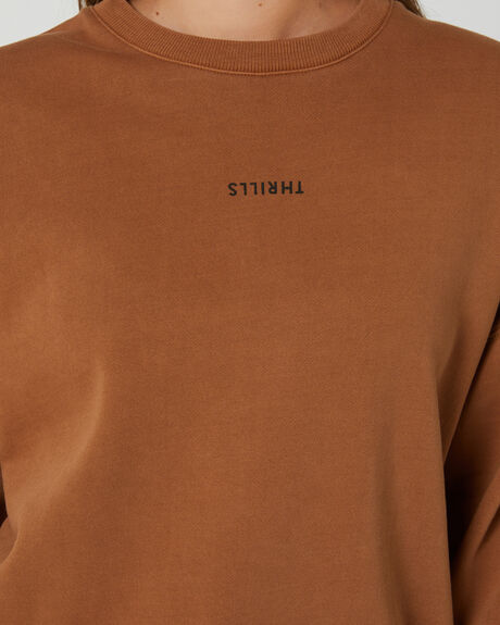 BRONZE WOMENS CLOTHING THRILLS JUMPERS - WTA23-200CBRON