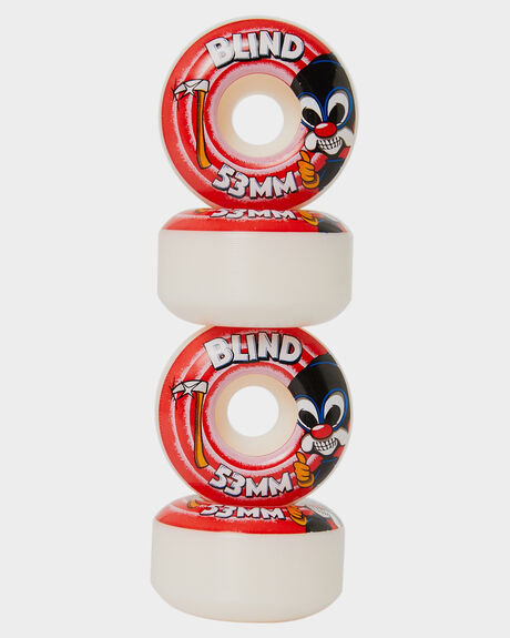 RED SKATE HARDWARE BLIND WHEELS - 10111180RED