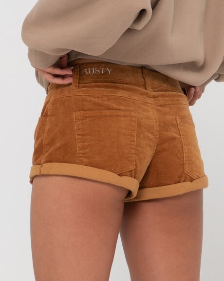 TAN WOMENS CLOTHING RUSTY SHORTS - S23-WKL0778-TAN-10