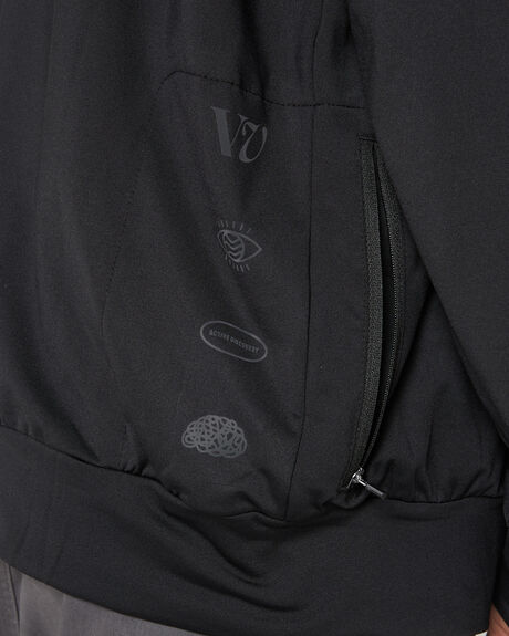 BLACK MENS CLOTHING RIVVIA PROJECTS JUMPERS - RFL-22407BLK