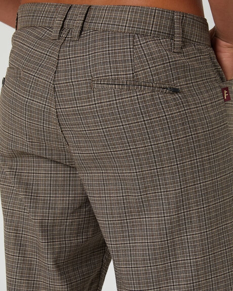 BROWN/GREY MENS CLOTHING FORMER PANTS - FPA-24211-BRN