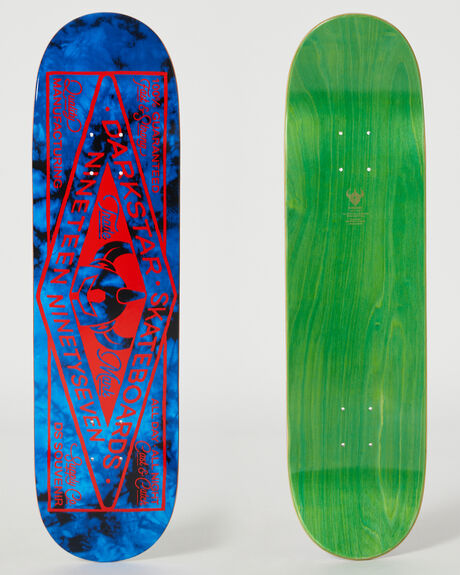TIE DYE BLUE SKATE HARDWARE DARKSTAR DECKS - 10012726TDB