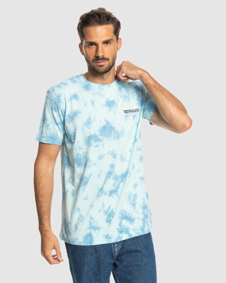 ICED AQUA MENS CLOTHING QUIKSILVER GRAPHIC TEES - EQYZT07152-GCZ0