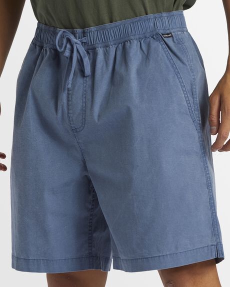 VINTAGE INDIGO MENS CLOTHING QUIKSILVER SHORTS - AQYWS03234-BPY0