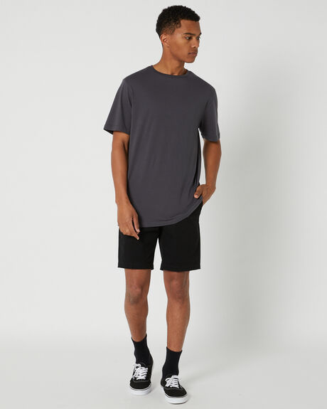 BLACK MENS CLOTHING SWELL SHORTS - S5173250BLK