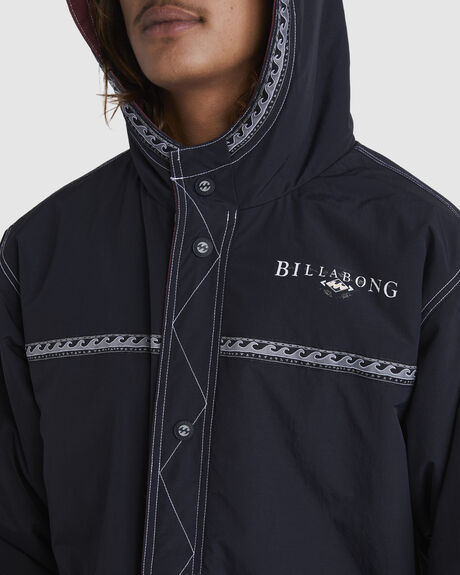 BLACK MENS CLOTHING BILLABONG COATS + JACKETS - UBYJK00111-BLK