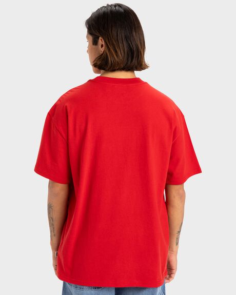 SAMBA MENS CLOTHING QUIKSILVER T-SHIRTS + SINGLETS - UQYKT03300-RZK0