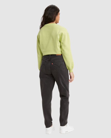 levi's high loose taper black