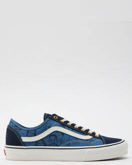 Blue vans deals shoes