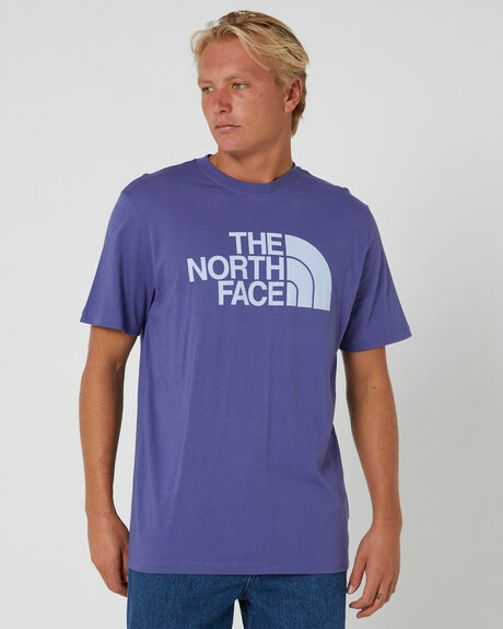 CAVE BLUE MENS CLOTHING THE NORTH FACE T-SHIRTS + SINGLETS - NF0A812MLNO