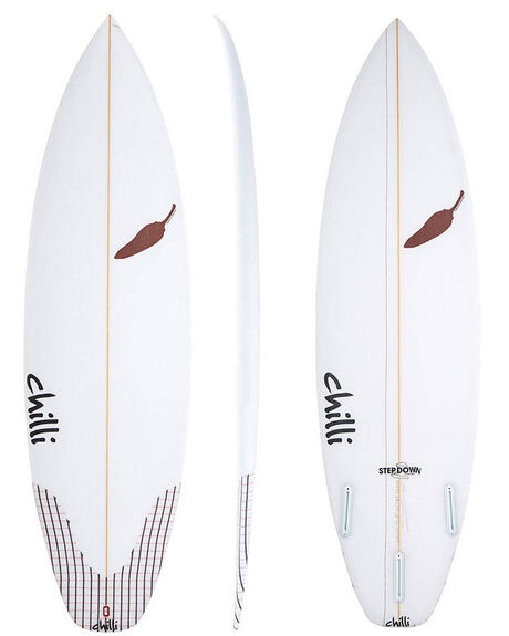 CLEAR BOARDSPORTS SURF CHILLI SURFBOARDS - CHSTEPDOWN2CLR 
