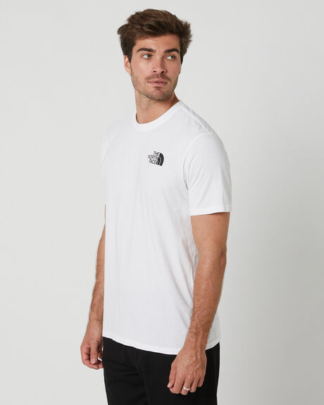 WHITE MENS CLOTHING THE NORTH FACE T-SHIRTS + SINGLETS - NF0A812HLA9