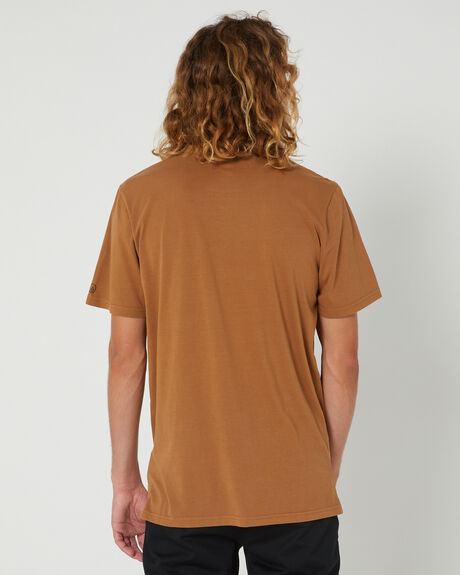 RUBBER MENS CLOTHING VOLCOM BASIC TEES - A4332275RUB