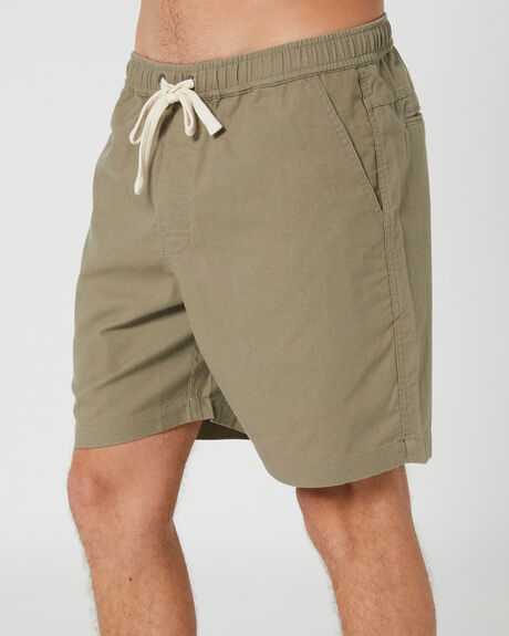 OLIVE MENS CLOTHING SWELL SHORTS - S5201234OLIVE