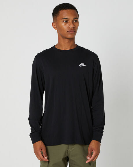 BLACK MENS CLOTHING NIKE GRAPHIC TEES - AR5193-010