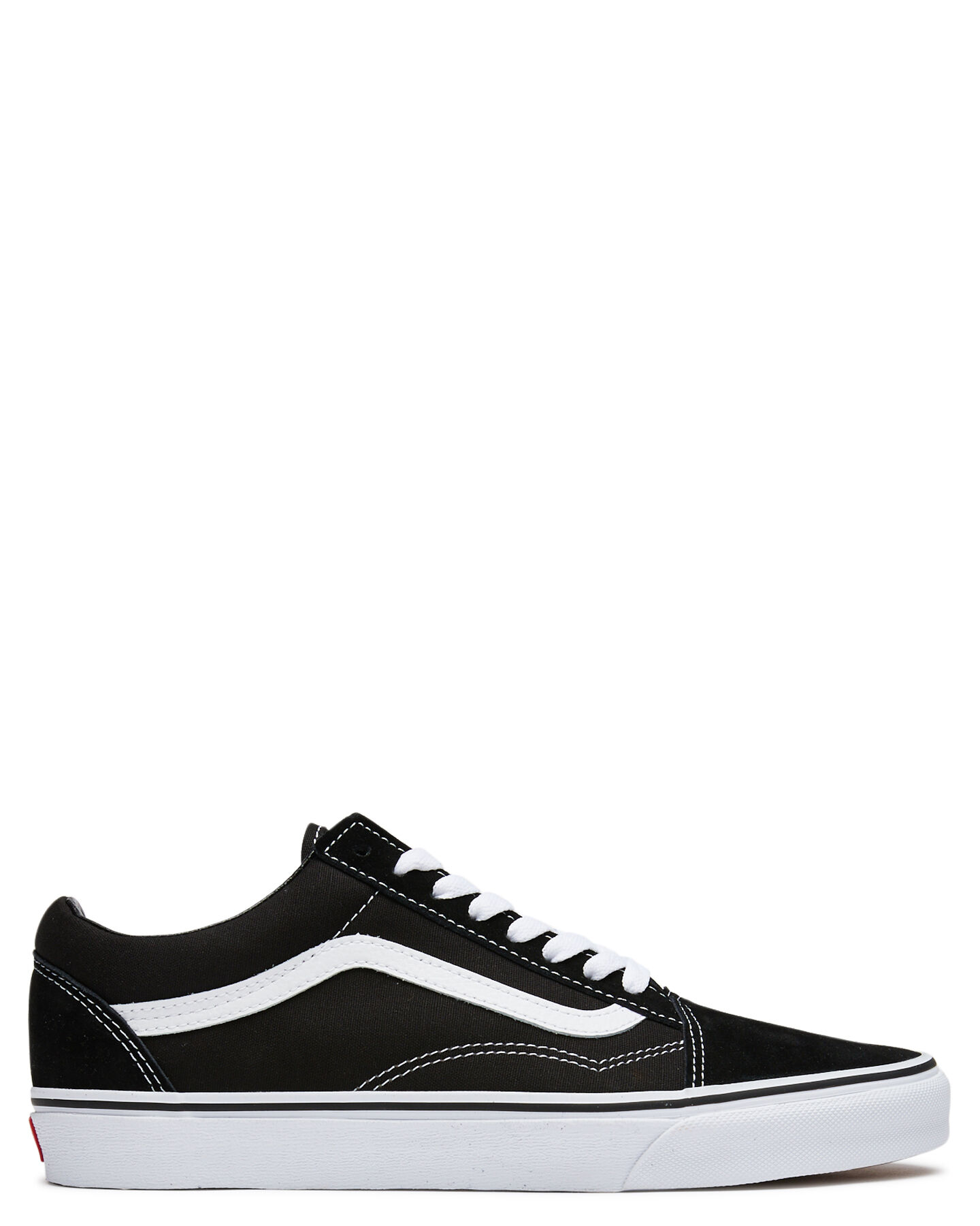 vans old skool black stitching