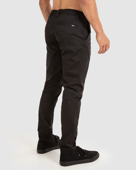 BLACK MENS CLOTHING UNIT PANTS - 239119003-BLACK