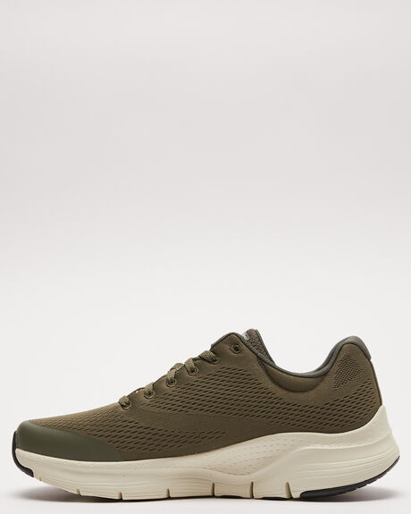 OLIVE MENS FOOTWEAR SKECHERS SNEAKERS - 232040OLV