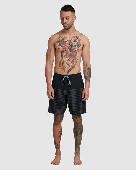 BLACK MENS CLOTHING RVCA BOARDSHORTS - M1031RCT-BLK