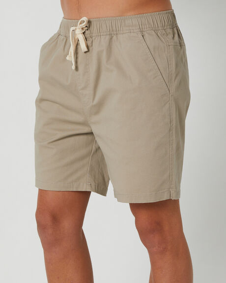 KHAKI MENS CLOTHING SWELL SHORTS - S5221240KHAKI