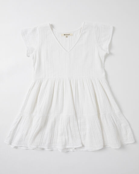WHITE KIDS GIRLS RIP CURL DRESSES + PLAYSUITS - 006GDR1000