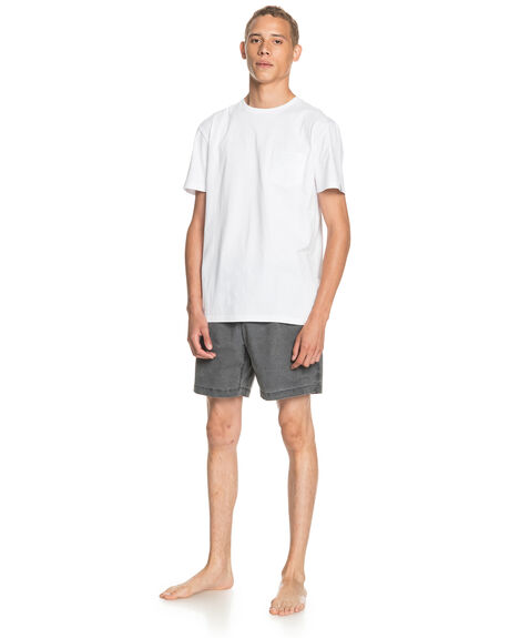 WHITE MENS CLOTHING QUIKSILVER GRAPHIC TEES - EQYZT06046-WBB0