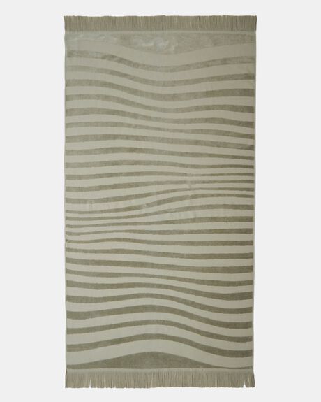 GREEN OUTDOOR BEACH THE BEACH PEOPLE TOWELS - TB.T102.14.R