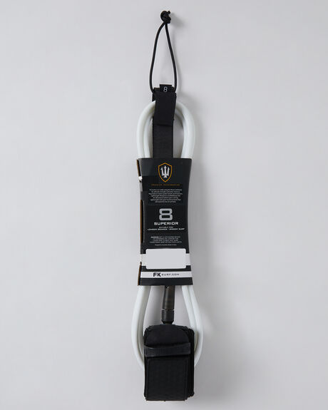 WHITE SURF ACCESSORIES FK SURF LEASHES - 1283-WHT