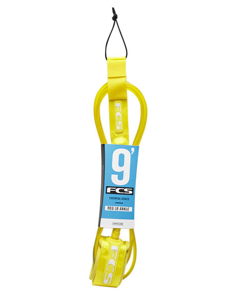 TAXI CAB YELLOW SURF HARDWARE FCS LEASHES - 2001-YEL-09FYELL1