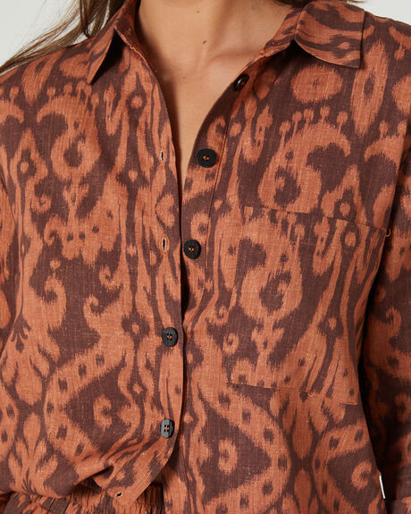 PUMPKIN SPLICE WOMENS CLOTHING TIGERLILY FASHION TOPS - T635034PKS