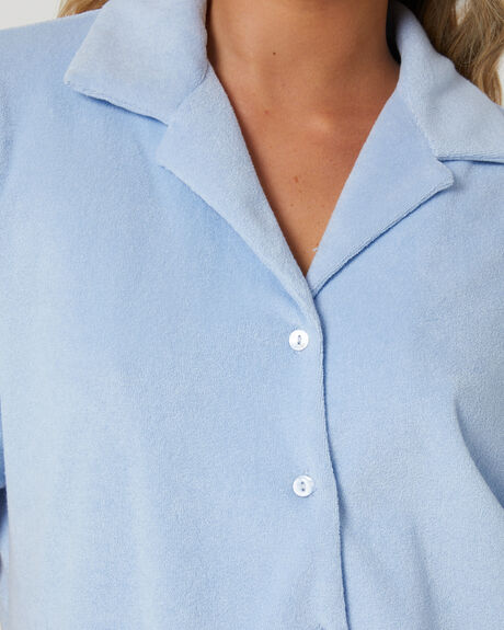 BLUE WOMENS CLOTHING SWELL SHIRTS - SWWS24182BLU