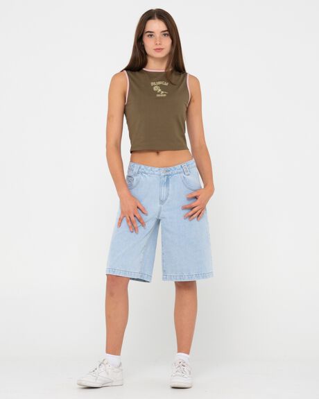 BAY LEAF WOMENS CLOTHING RUSTY T-SHIRTS + SINGLETS - 232-TSL0638-BYF-06