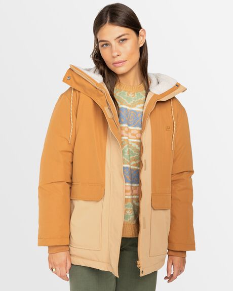 WET SAND WOMENS CLOTHING BILLABONG COATS + JACKETS - EBJJK00151-TKD0