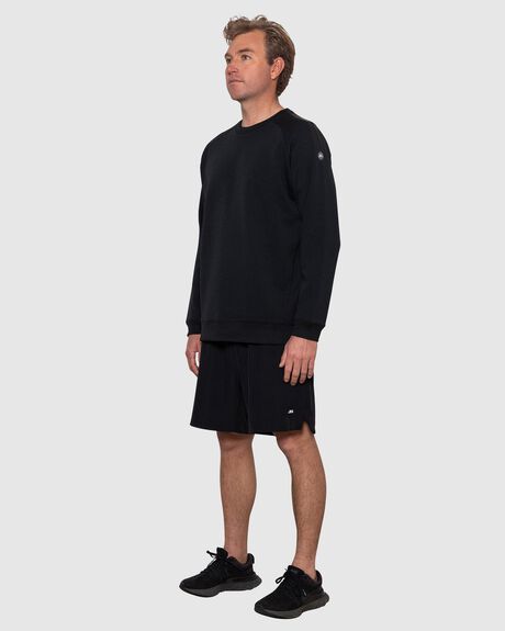 BLACK MENS CLOTHING JS INDUSTRIES JUMPERS - JSHTC1S