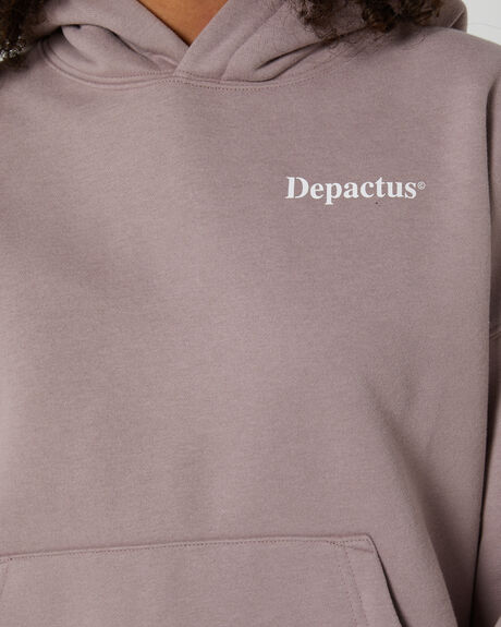 TAUPE WOMENS CLOTHING DEPACTUS HOODIES - DEWW23340TAP