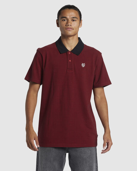 MERCURY POLO SALSA MENS CLOTHING QUIKSILVER SHIRTS - AQYKT03126-RZM3
