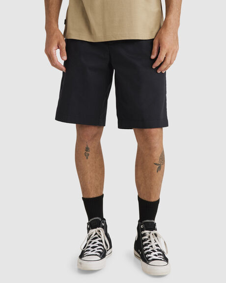 FLINT BLACK MENS CLOTHING ELEMENT SHORTS - ELYWS00124-FBK