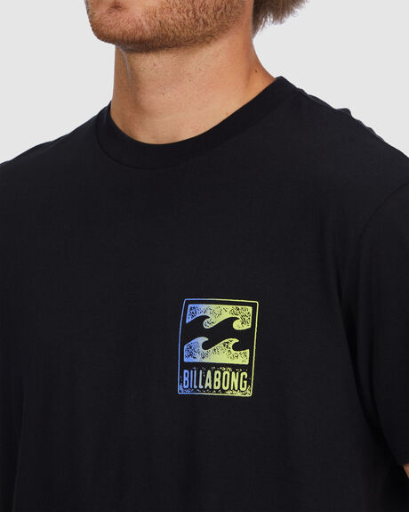 BLACK MENS CLOTHING BILLABONG T-SHIRTS + SINGLETS - ABYZT01276-BLK