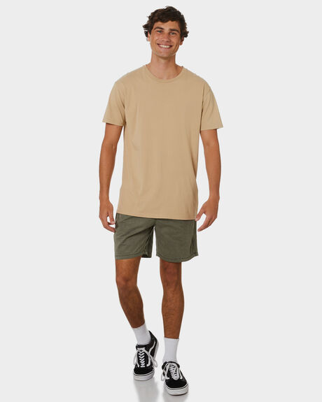 OLIVE MENS CLOTHING SWELL SHORTS - S5164233OLV