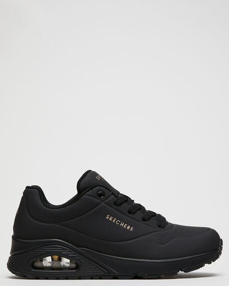 BLACK BLACK WOMENS FOOTWEAR SKECHERS SNEAKERS - 73690BBK