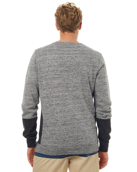 LIGHT GREY HEATHER MENS CLOTHING QUIKSILVER JUMPERS - EQYFT03719SGRH
