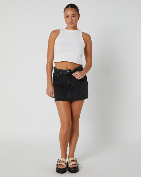 THERE'S A STORM WOMENS CLOTHING LEVI'S SKIRTS - A4694-0000