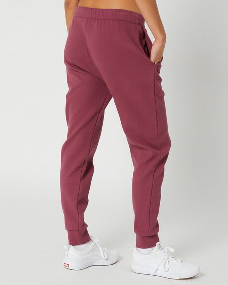 WINE WOMENS ACTIVEWEAR DK ACTIVE LEGGINGS + PANTS - DK11-044-WNE-XS