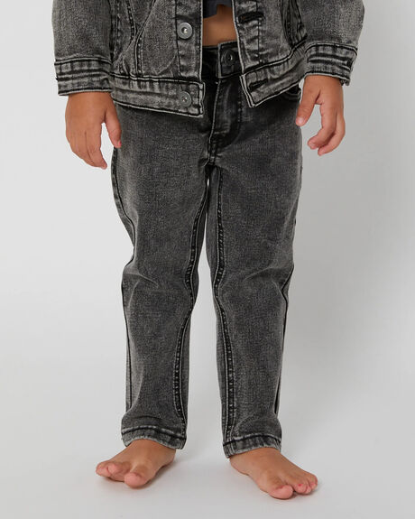 BLACK KIDS GIRLS ALPHABET SOUP PANTS - AS-GPA3129K
