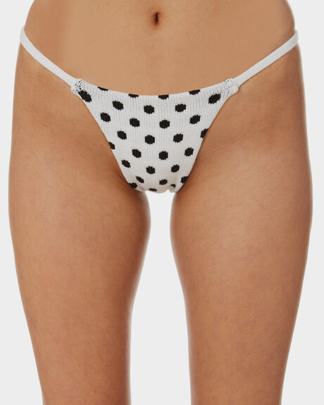 WHITE SPOT WOMENS SWIMWEAR TACOOLA BIKINI BOTTOMS - BETTBWHTSPOTS