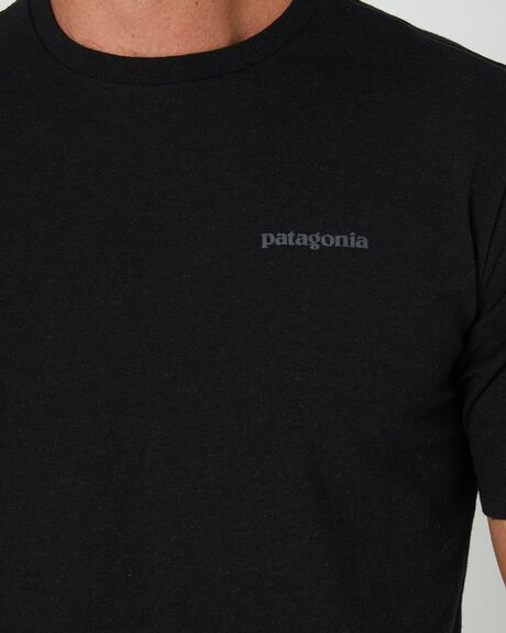BLACK MENS CLOTHING PATAGONIA T-SHIRTS + SINGLETS - 37598-INBK-XS
